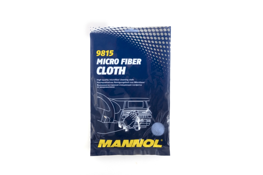 MANNOL MICROFIBER CLOTH - utěrka z mikrovlákna (mokré a suché čištění) doporučeno pro lak (9815) (150)