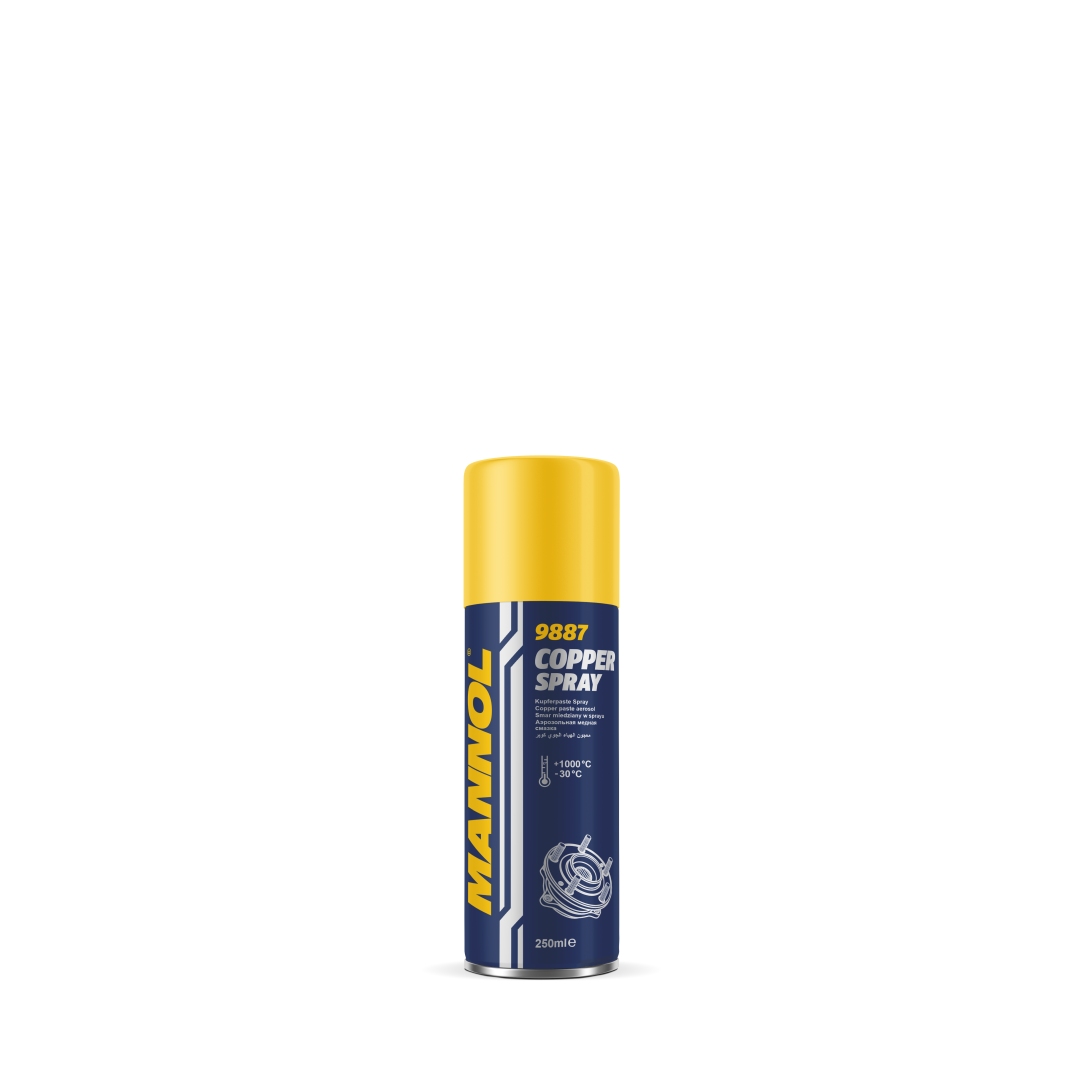 MANNOL COPPER SPRAY měděné mazivo ve spreji 250 ML (9887) (12)