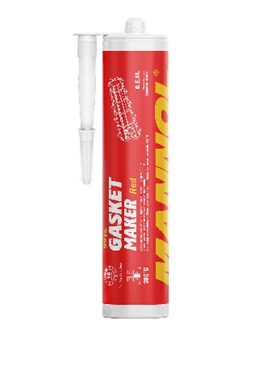 Levně MANNOL GASKET MAKER - těsnící silikon- barva červená 310 G (nahrazuje těsnění) (9914) (24) (MANNOL GASKET MAKER - těsnící silikon- barva červená 310)