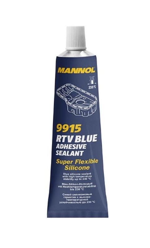 Levně MANNOL GASKET MAKER - těsnící silikon- barva světle modrá 85G (nahrazuje těsnění) (9915) (144) (MANNOL GASKET MAKER - těsnící silikon- barva světle)