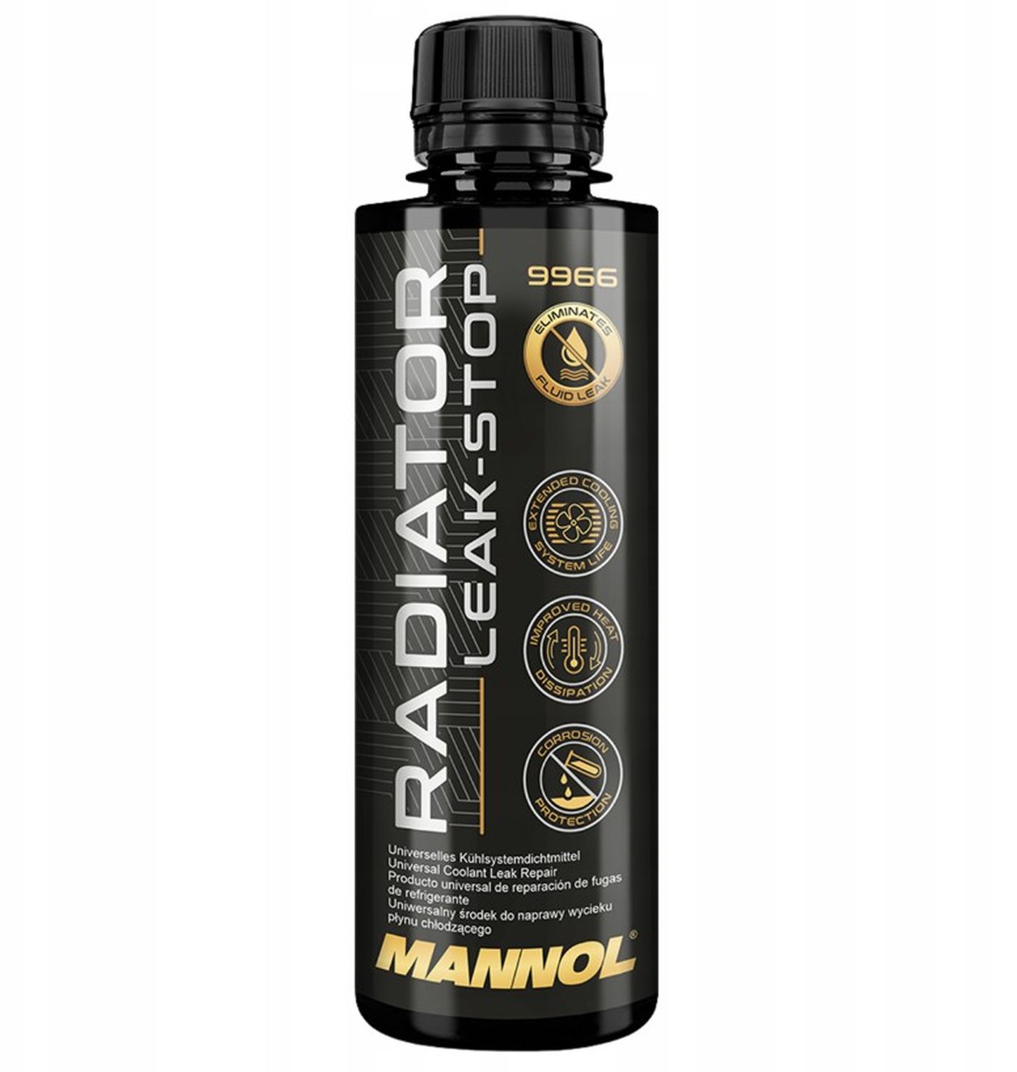 Levně MANNOL chladič LEAK STOP 250 ML (těsnění chladicího systému) (9966) (9875) (24) (MANNOL chladič LEAK STOP 250 ML (těsnění chladicího systému) (9966))