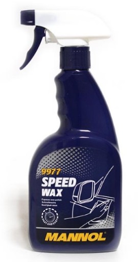 MANNOL SPEED WAX 500ML - vosk do leštění W rozprašovačZE (9977)