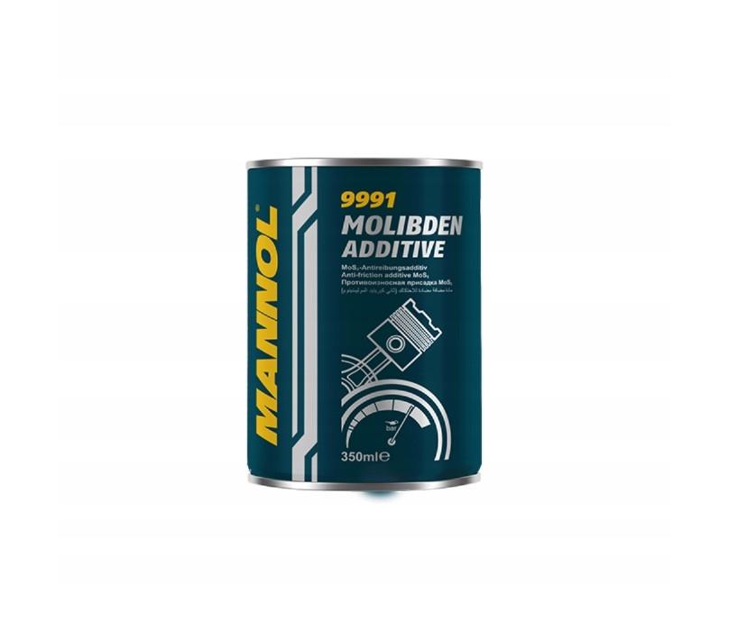 MANNOL MOLIBDEN ADDITIVE 350ML - MoS2 oil additive (friction reducer) (tin can) (9991) (24)