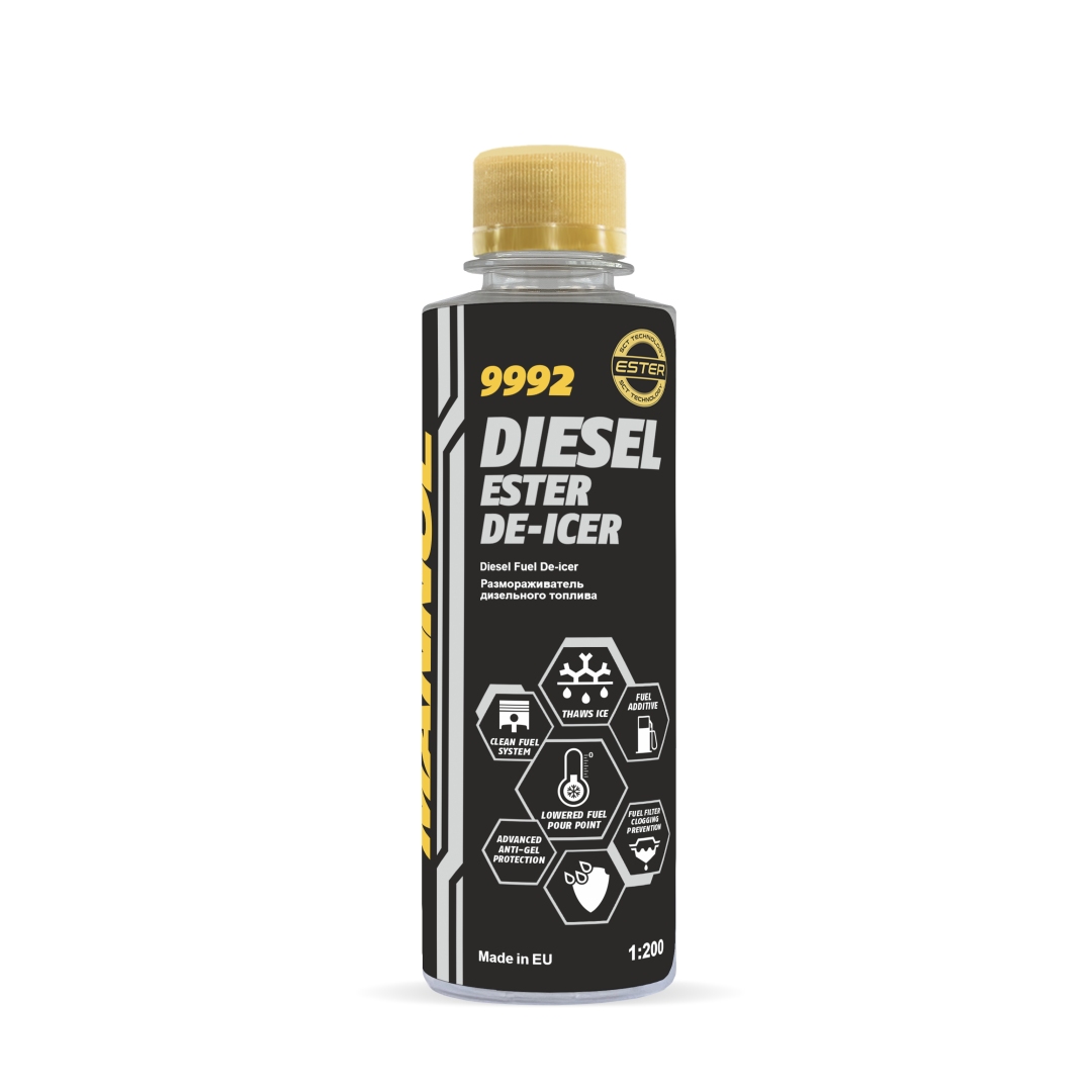 Levně MANNOL DIESEL ESTER DE-ICER doplněk do olejů - odmrazovač 250 ML (9992) (50) (MANNOL DIESEL ESTER DE-ICER doplněk do olejů - odmrazovač 250 ML (9992))