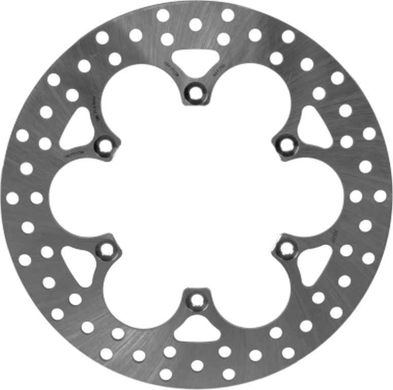Brake disc TRW LUCAS front MST233