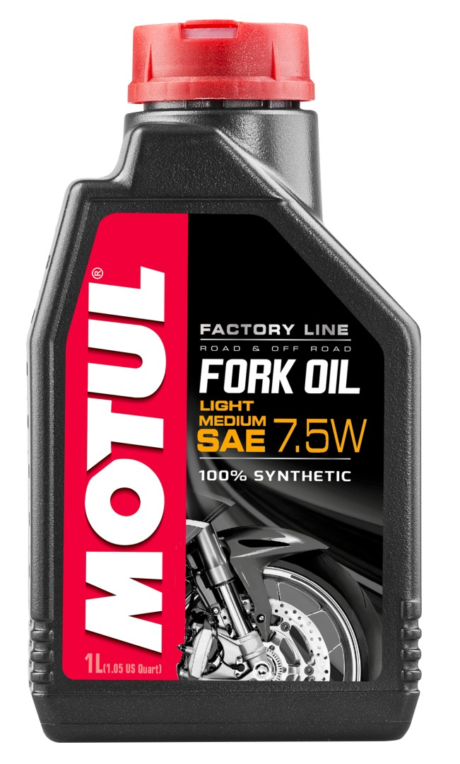 MOTUL olej do teleskopů / tlumičů / zavěšení FORK OIL FACTORY LINE 7,5W MEDIUM (syntetický) 1L (MOTUL olej do teleskopů / tlumičů / zavěšení FORK OIL)