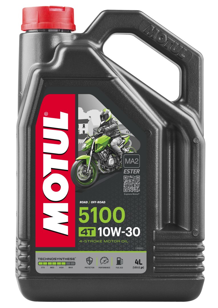 MOTUL motorový olej 5100 4T ESTER 10W30 4L (MOTUL motorový olej 5100 4T ESTER 10W30 4L)