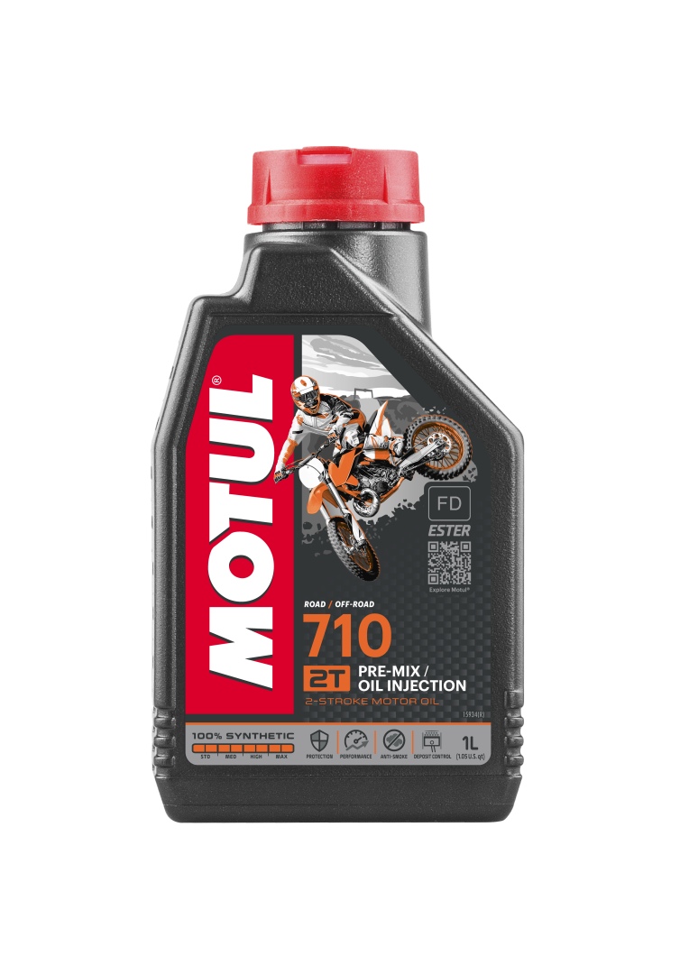 MOTUL motorový olej 710 2T 1L (syntetický) (MOTUL motorový olej 710 2T 1L (syntetický))
