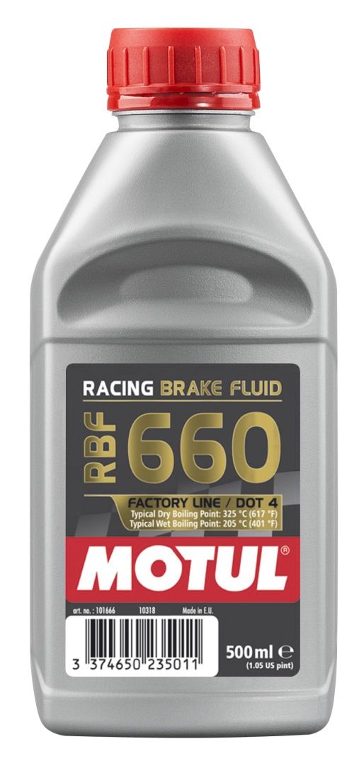 MOTUL brzdová kapalina závodní RBF 660 FACTORY LINE 0,5L (syntetický)