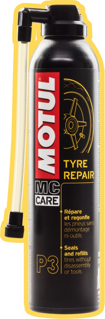 Levně MOTUL P3 TYRE REPAIR 0,3L (prostředek do proražených pneumatik) (MOTUL P3 TYRE REPAIR 0,3L (prostředek do proražených pneumatik))