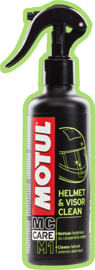 MOTUL M1 HELMET VISOR CLEAN 0,25L údržba přileb (MOTUL M1 HELMET VISOR CLEAN 0,25L údržba přileb)