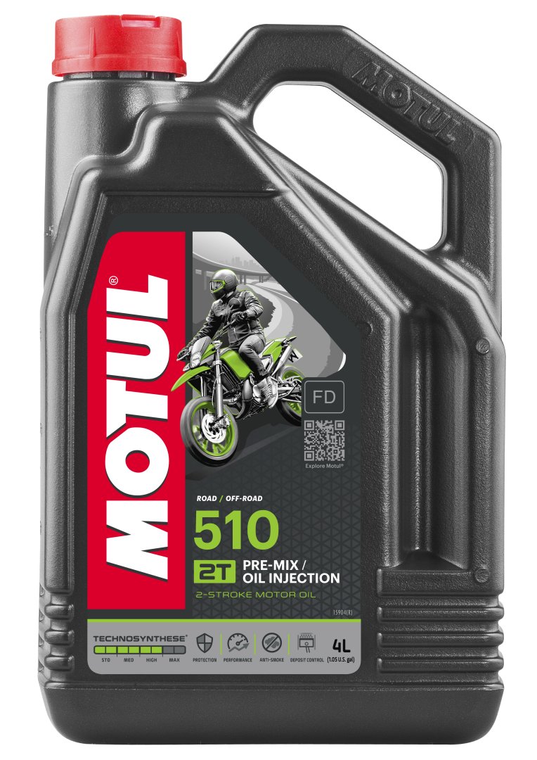 MOTUL motorový olej 510 2T 4L (polosyntetický) (MOTUL motorový olej 510 2T 4L (polosyntetický))