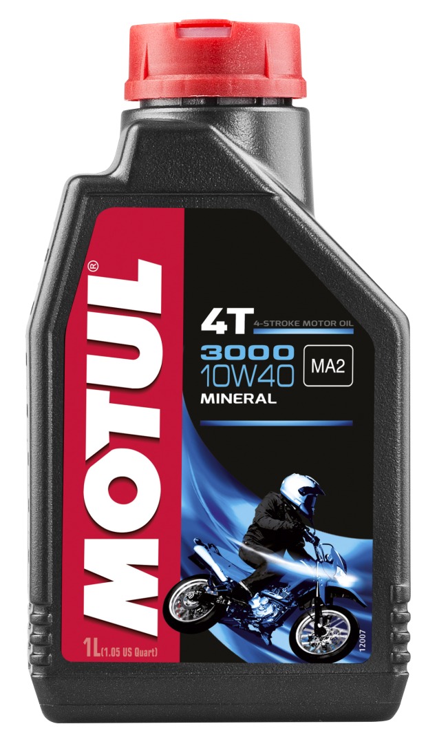 MOTUL motorový olej 3000 4T 10W40 1L (minerální) (MOTUL motorový olej 3000 4T 10W40 1L (minerální))