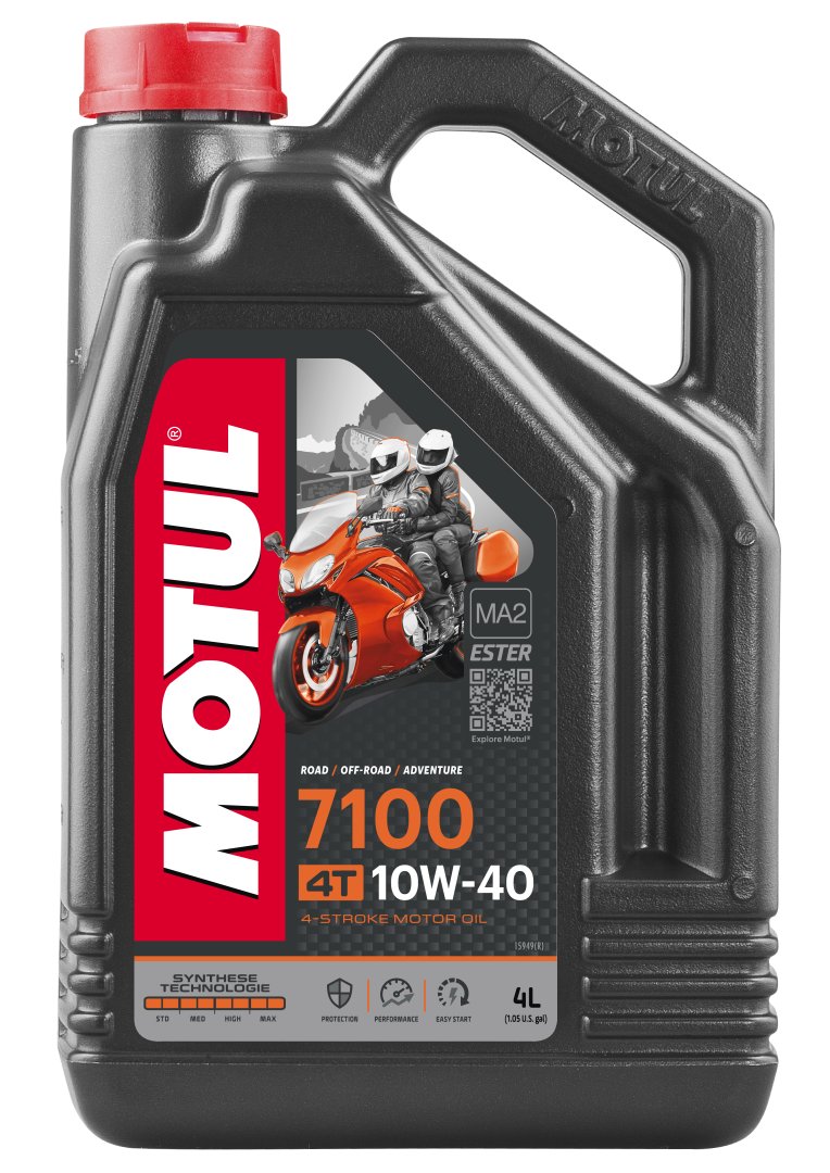 MOTUL motorový olej 7100 4T 10W40 4L (nový =MA2) syntetický (MOTUL motorový olej 7100 4T 10W40 4L (nový =MA2) syntetický)