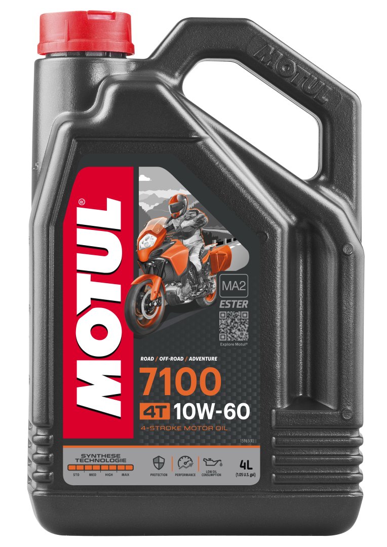 MOTUL motorový olej 7100 4T 10W60 4L (syntetický) (MOTUL motorový olej 7100 4T 10W60 4L (syntetický))