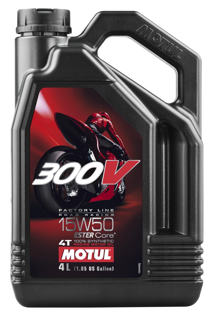 MOTUL motorový olej 300V 4T FL ROAD závodní 15W50 4L (syntetický) (MOTUL motorový olej 300V 4T FL ROAD závodní 15W50 4L (syntetický))
