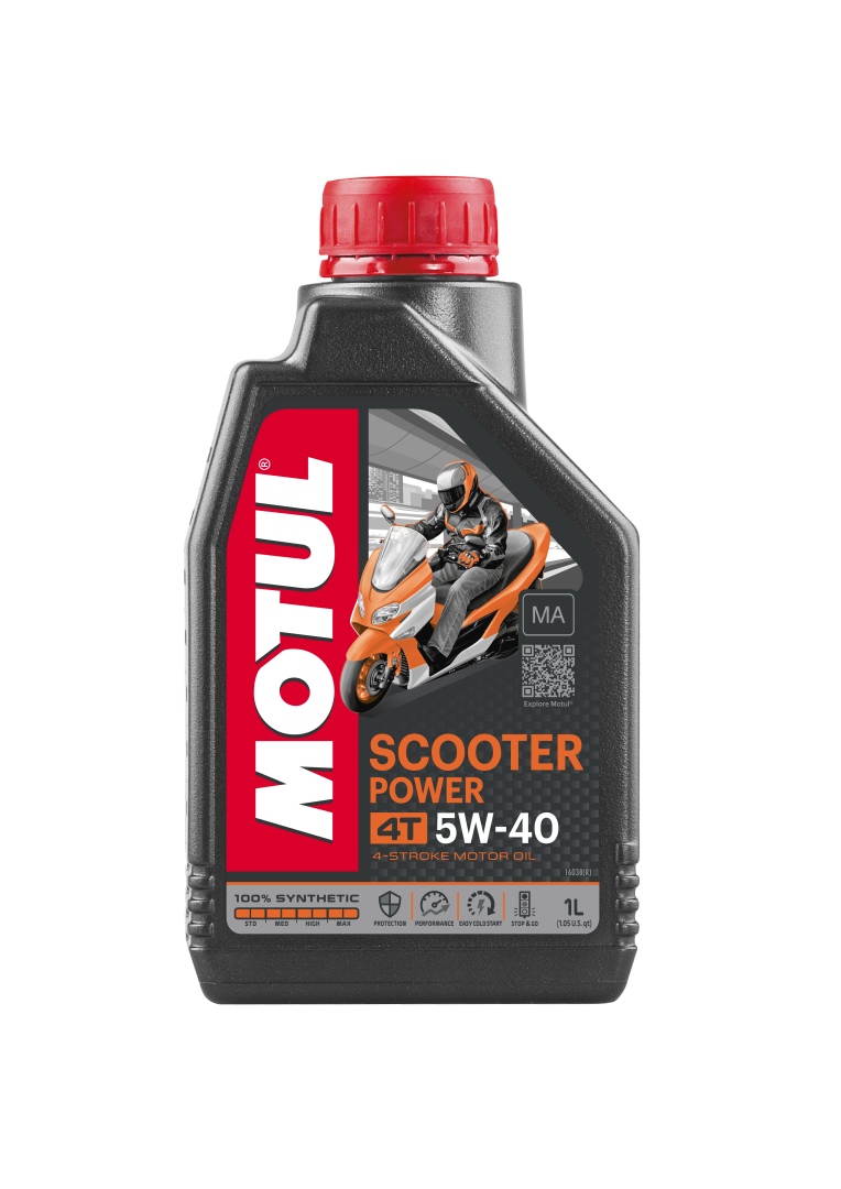 MOTUL motorový olej SCOOTER POWER 4T 5W40 1L (100% syntetic) (MOTUL motorový olej SCOOTER POWER 4T 5W40 1L (100% syntetic))