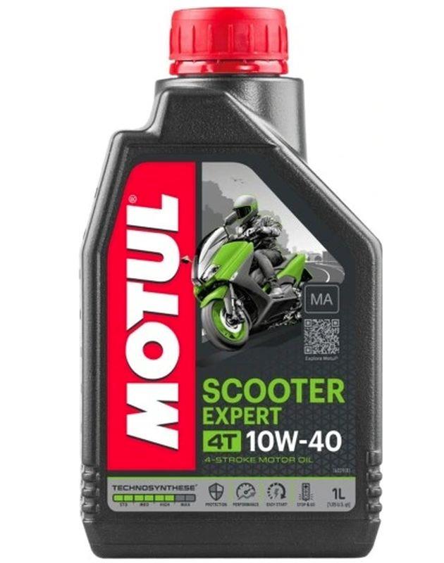 MOTUL motorový olej SCOOTER EXPERT 4T MA 10W40 1L (polosyntetický) (MOTUL motorový olej SCOOTER EXPERT 4T MA 10W40 1L (polosyntetický))