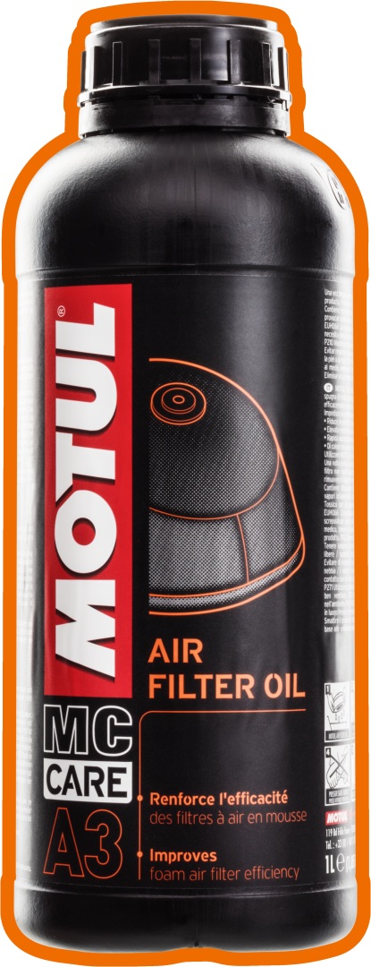 Levně MOTUL A3 AIR FILTER OIL MC CARE 1L (pro vzduchové filtry) (MOTUL A3 AIR FILTER OIL MC CARE 1L (pro vzduchové filtry))