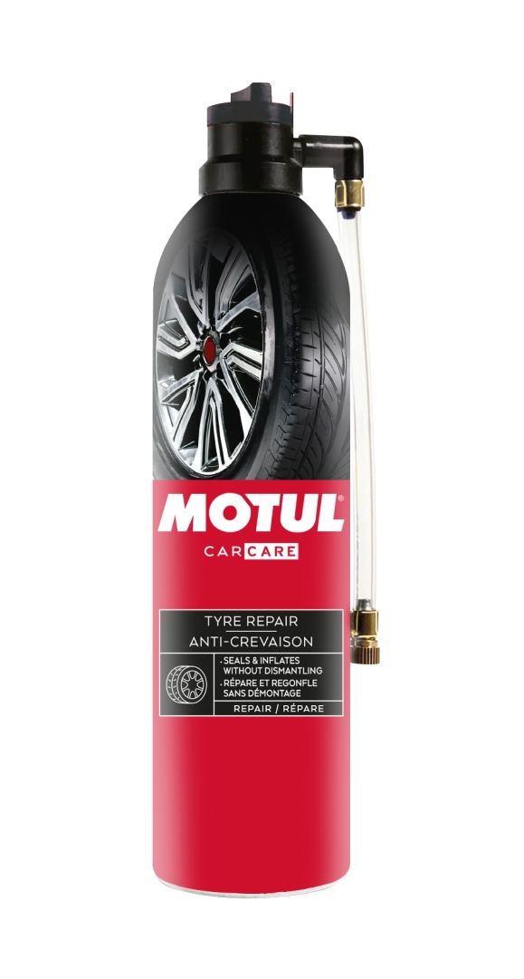 MOTUL CAR CARE TYRE REPAIR 0,5L (prostředek do proražených pneumatik)
