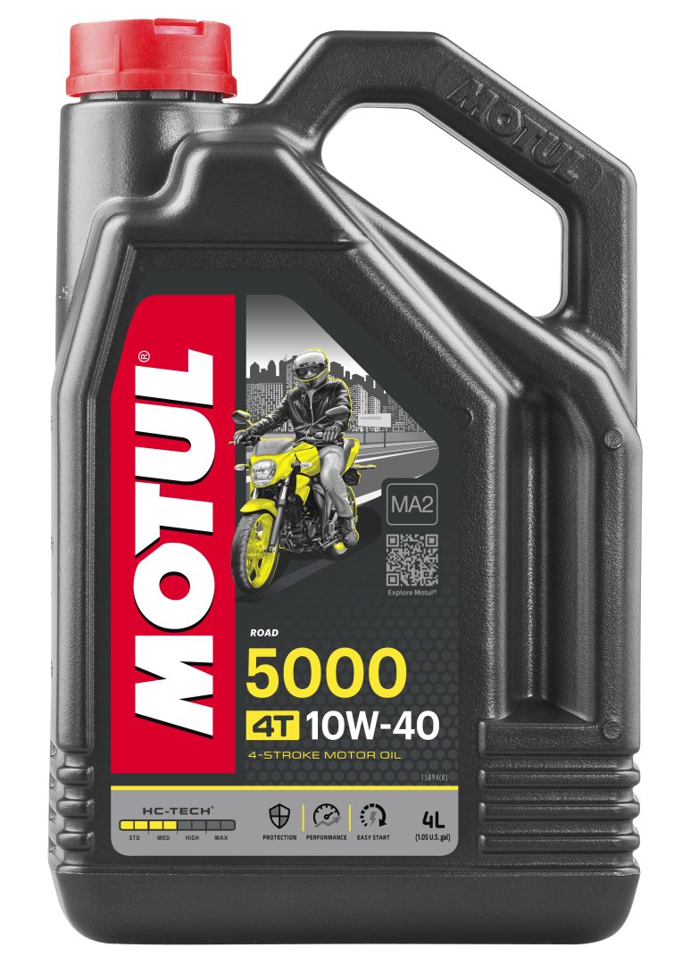 MOTUL motorový olej 5000 4T HC-TECH 10W40 4L (MOTUL motorový olej 5000 4T HC-TECH 10W40 4L)