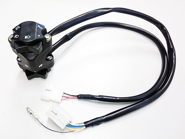 Combination switch for ignition, lights, signalling and blinkers on steering PSYCHIC MX-01024-1