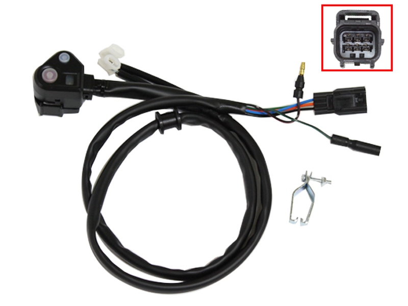 PSYCHIC spínač zapalování (KILL SWITCH) a spínač mapy zapalování (režim motoru) HONDA CRF 450RX 17 (35130-MKE-A03;35130-MKE-A02)