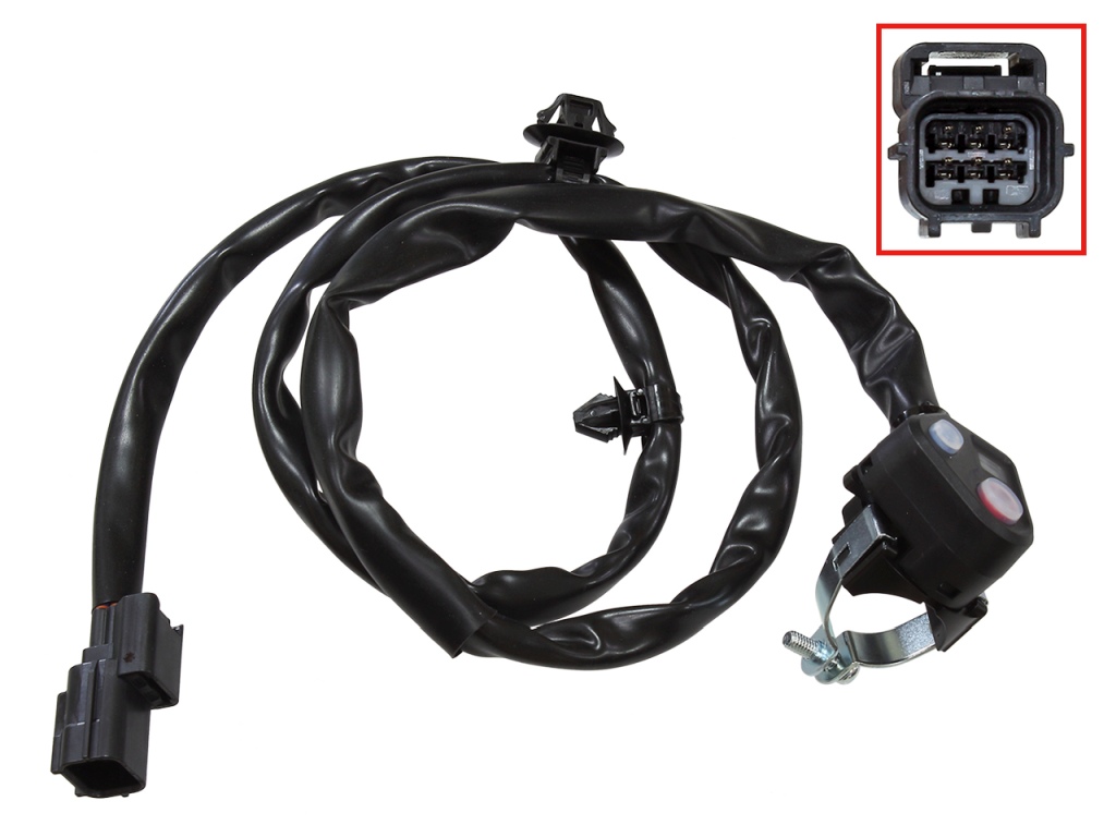 PSYCHIC spínač zapalování (KILL SWITCH) a spínač mapy zapalování (režim motoru) HONDA CRF 450R 17 (35130-MKE-A02;35130-MKE-A01)