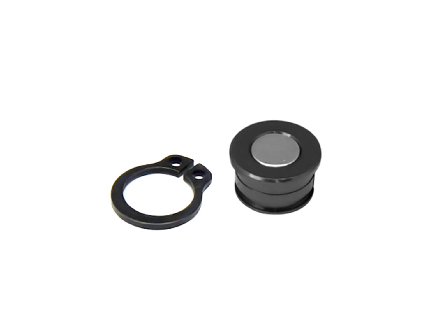 PSYCHIC speedometer sensor / magnet with retainer (disc-mounted) KTM EXCF 250 '17-'19, HUSQVARNA FE 350 '14-'25, HUSABERG FE 450 '09-'14, GAS GAS EC 250 '21-'23 (OEM: 54814069050) black