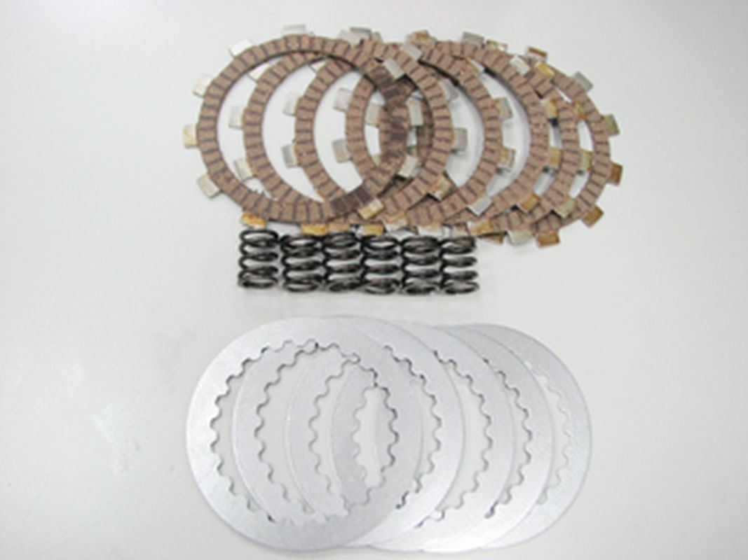 PSYCHIC spojkové kotouče, distanční podložky a pružiny (komplet) KTM SX 65 09-16, XC 65 09-10 (EBS5594) (PSYCHIC spojkové kotouče, distanční podložky)