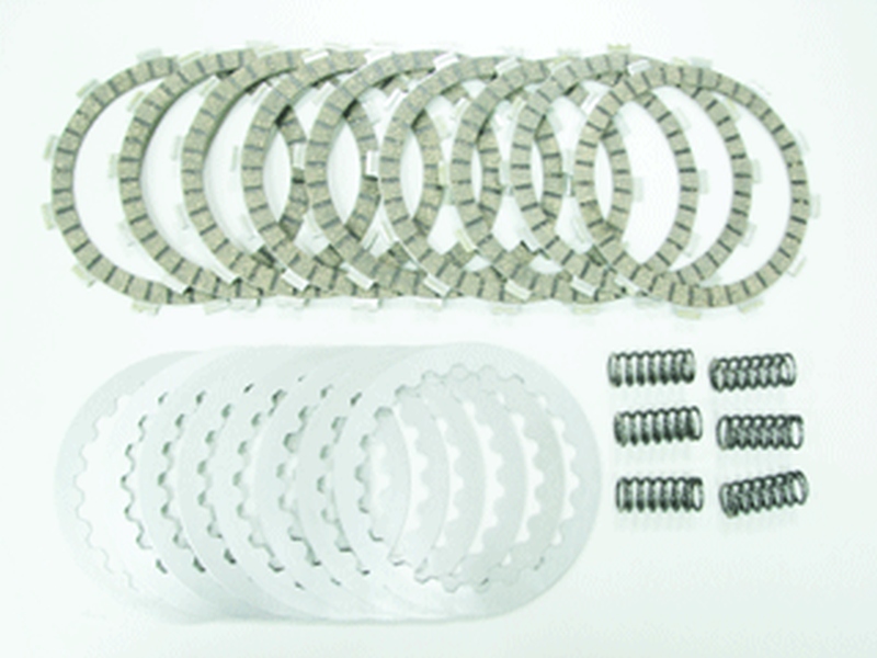 PSYCHIC spojkové kotouče, distanční podložky a pružiny (komplet) KTM EXC 250 94-12, SX 250 94-11, EXC 300 94-12, SX/EXC 360-380 96-02 (EBS5595)