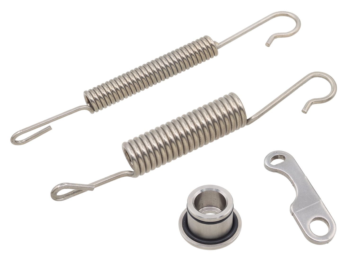 PSYCHIC side stand spring kit (2 springs, bush and bracket) KTM XC 125 / 300 '23-'24, XC-W 150 / 250 / 300 '24, XC-F 250 / 350 / 450 '23-'24, HUSQVARNA FE 350 / 450 / 501, FX 350, TX 300, TE 150 / 250 '24 (OEM: A46003023044)