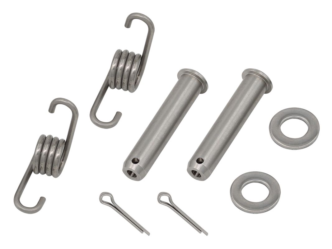 Set assembly footrests (clamps, springs, and security) PSYCHIC MX-04844