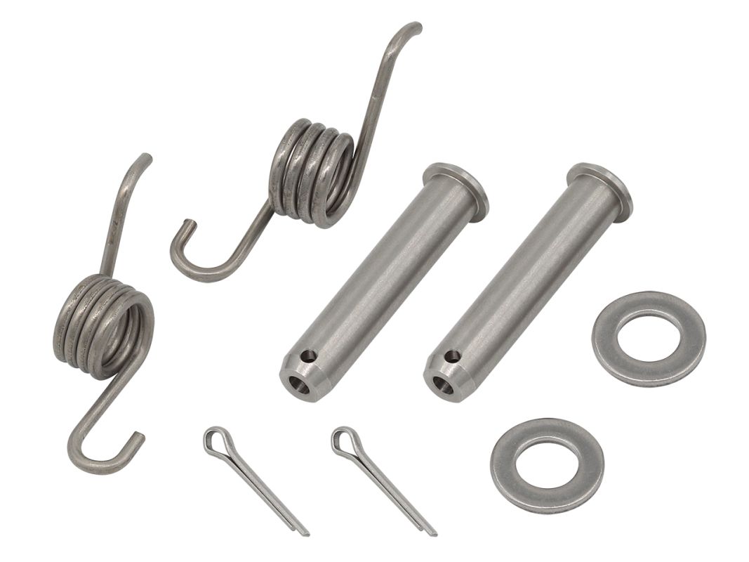 Set assembly footrests (clamps, springs, and security) PSYCHIC MX-04845