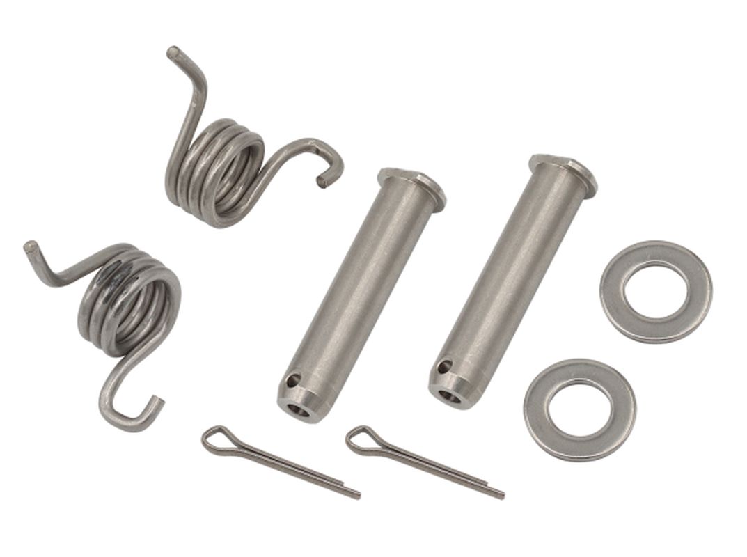 Footrest mounting kit (pins, springs, washers, locks) PSYCHIC MX-04850