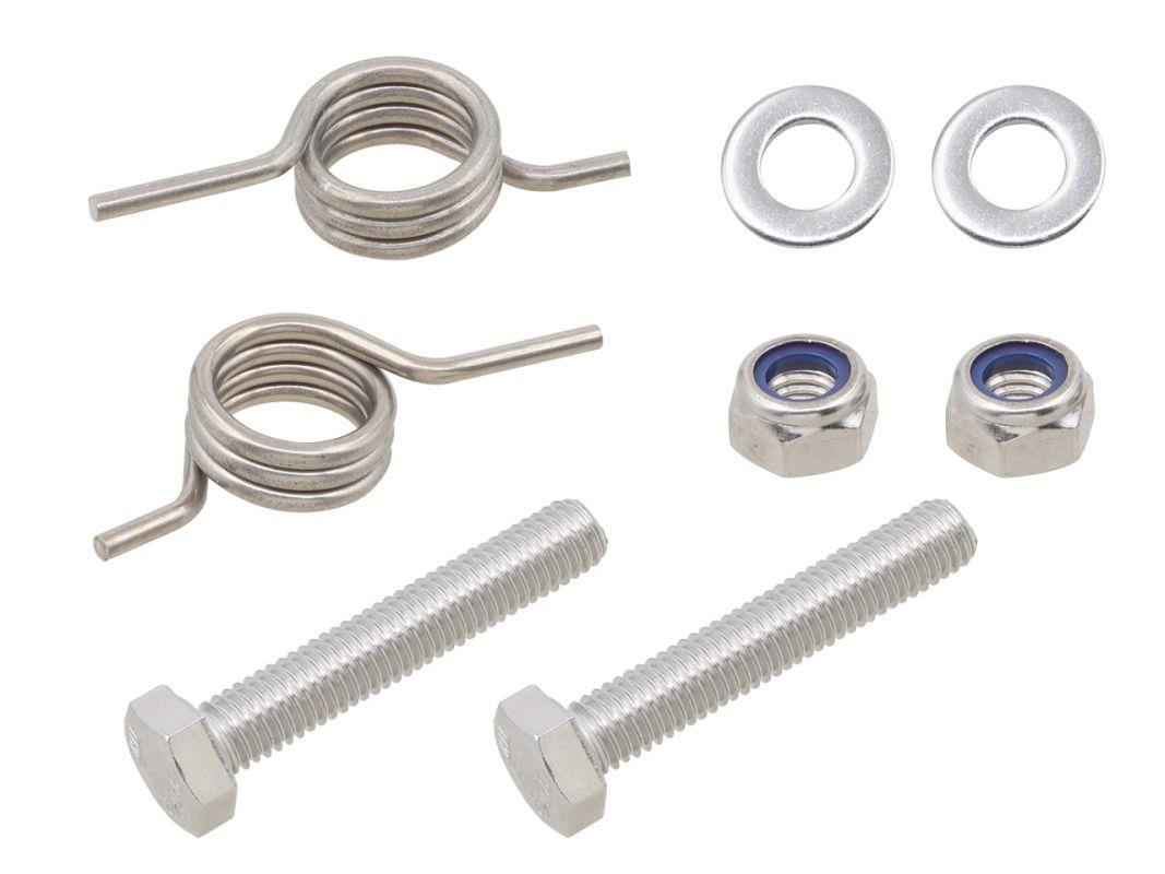 Set assembly footrests (clamps, springs, and security) PSYCHIC MX-04856