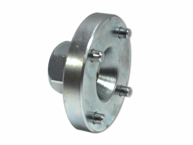 Tool adapter for loosening the rear wheel bearing lock nut WRENCH HEAD MX-12954