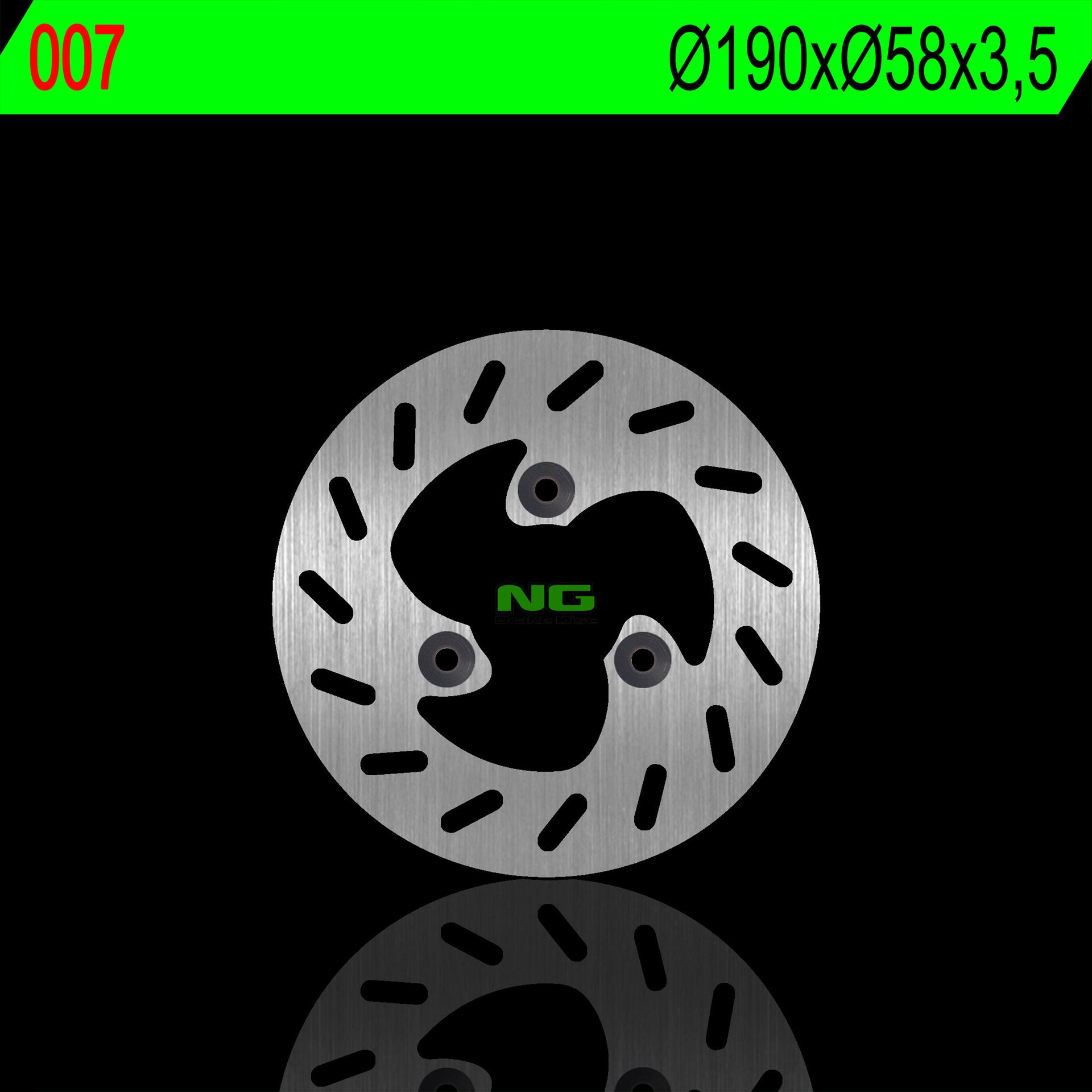Brake disc NG brakes NG007