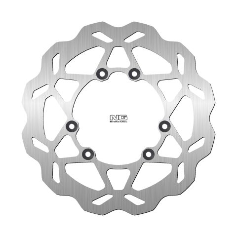 NG přední brzdový kotouč GAS GAS HALLEY 125/450 08-09, RIEJU MARATHON 125 08-18, MRT/MRX/SMX 50/125 (260X108X4mm) (6X7.5mm)