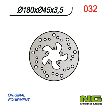 Brake disc NG brakes NG032