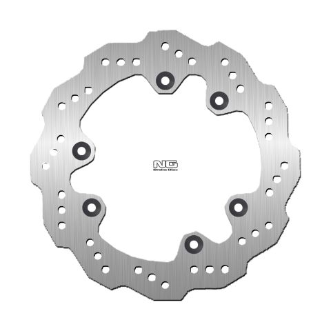 NG brzdový kotouč zadní SUZUKI DR 600/650/750/800 86-97 (250X134,5X4mm) (6X10,5mm) WAVE
