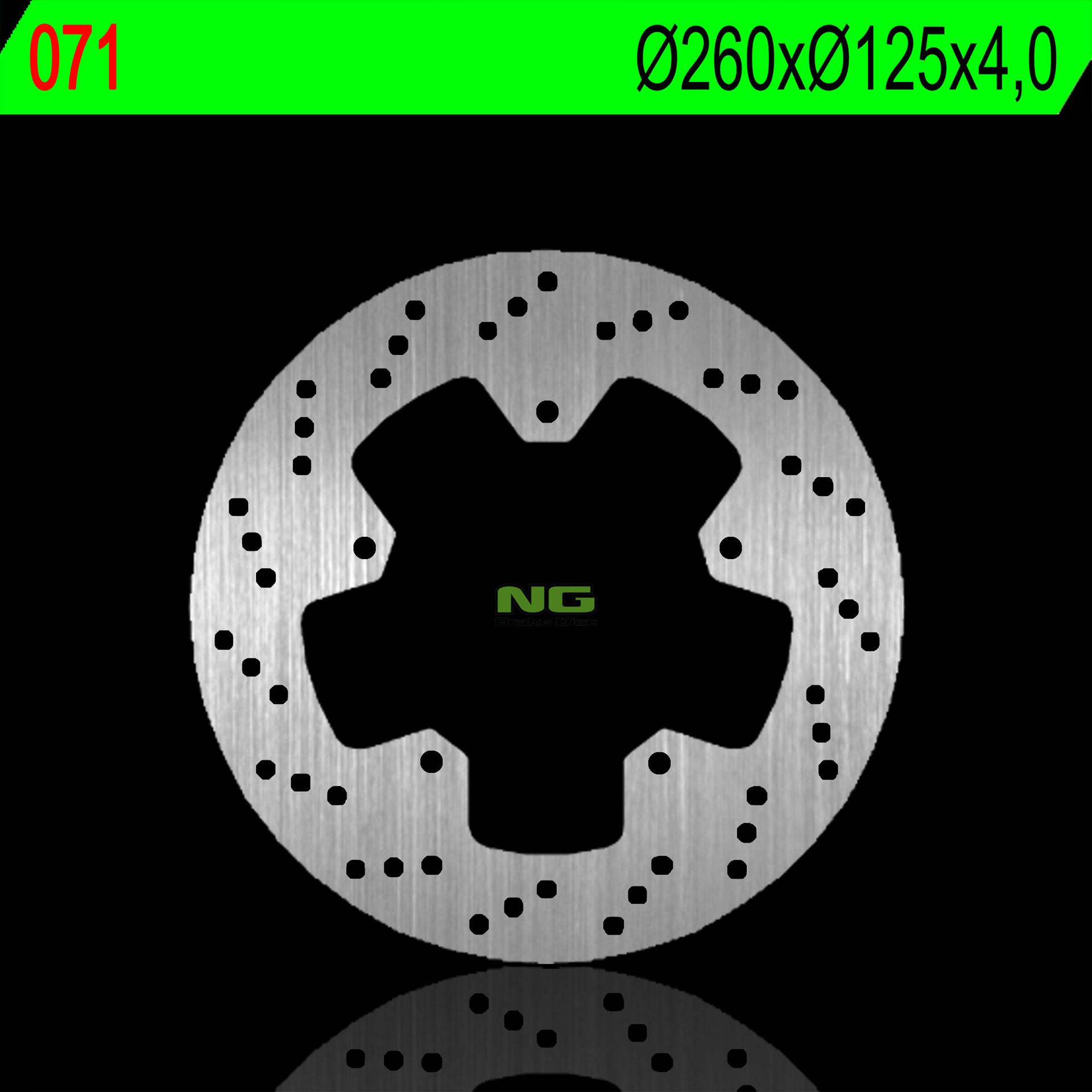 Brake disc NG brakes NG071