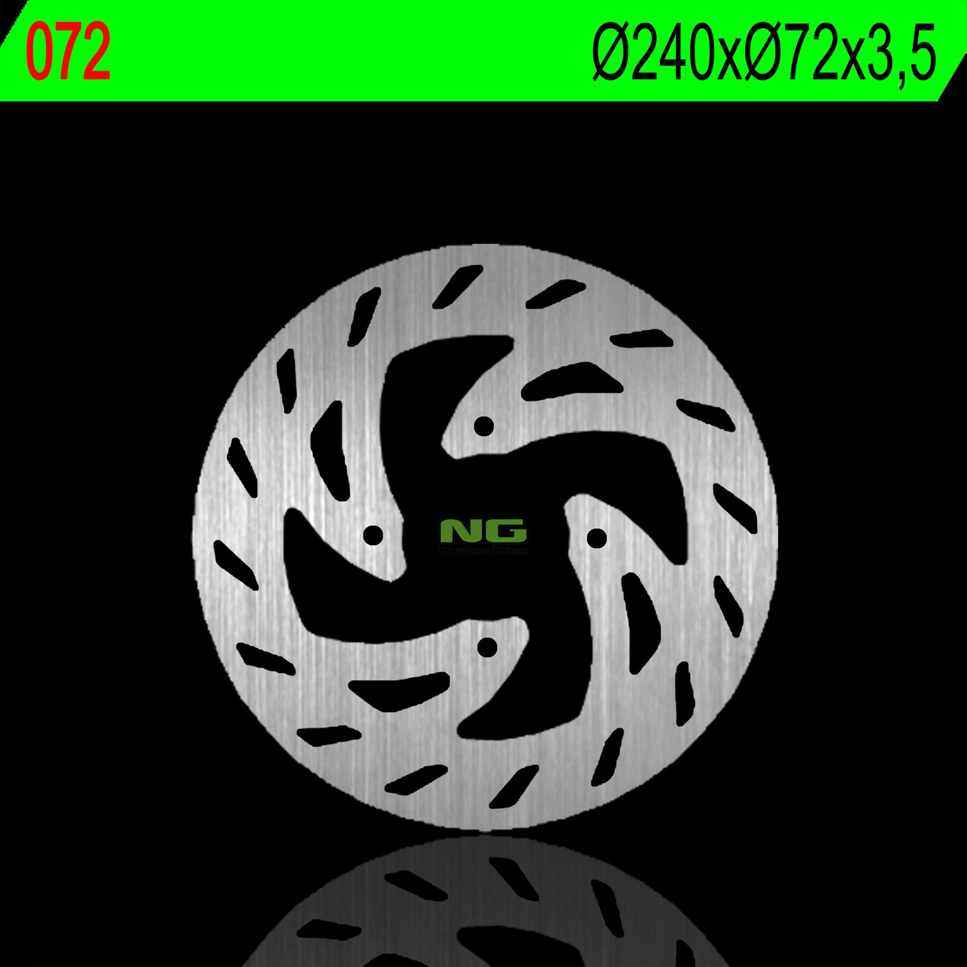 Brake disc NG brakes NG072