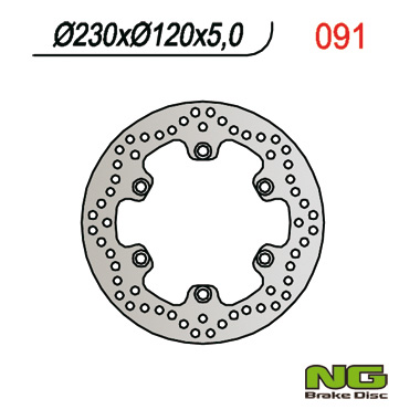 Brake disc NG brakes NG091