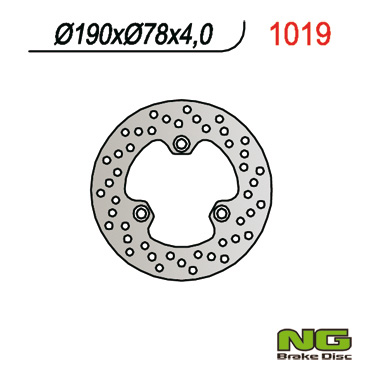Brake disc NG brakes NG1019