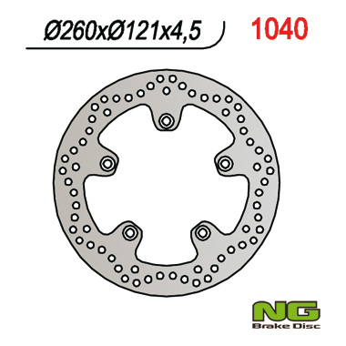 Brake disc NG brakes NG1040