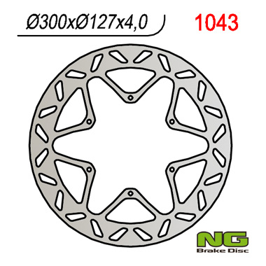 Brake disc NG brakes NG1043
