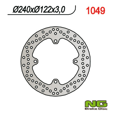 Brake disc NG brakes NG1049