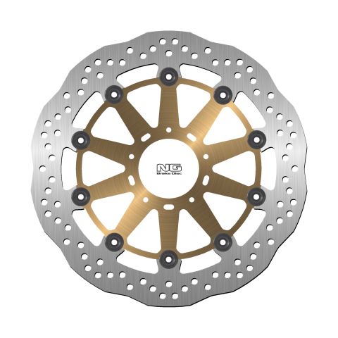 NG přední brzdový kotouč DUCATI 749/848/999/1000/1100 02-17 (320X72X4,5mm) (5X8,5mm) WAVE plovoucí