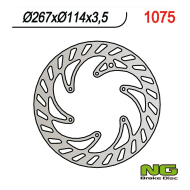 Brake disc NG brakes NG1075